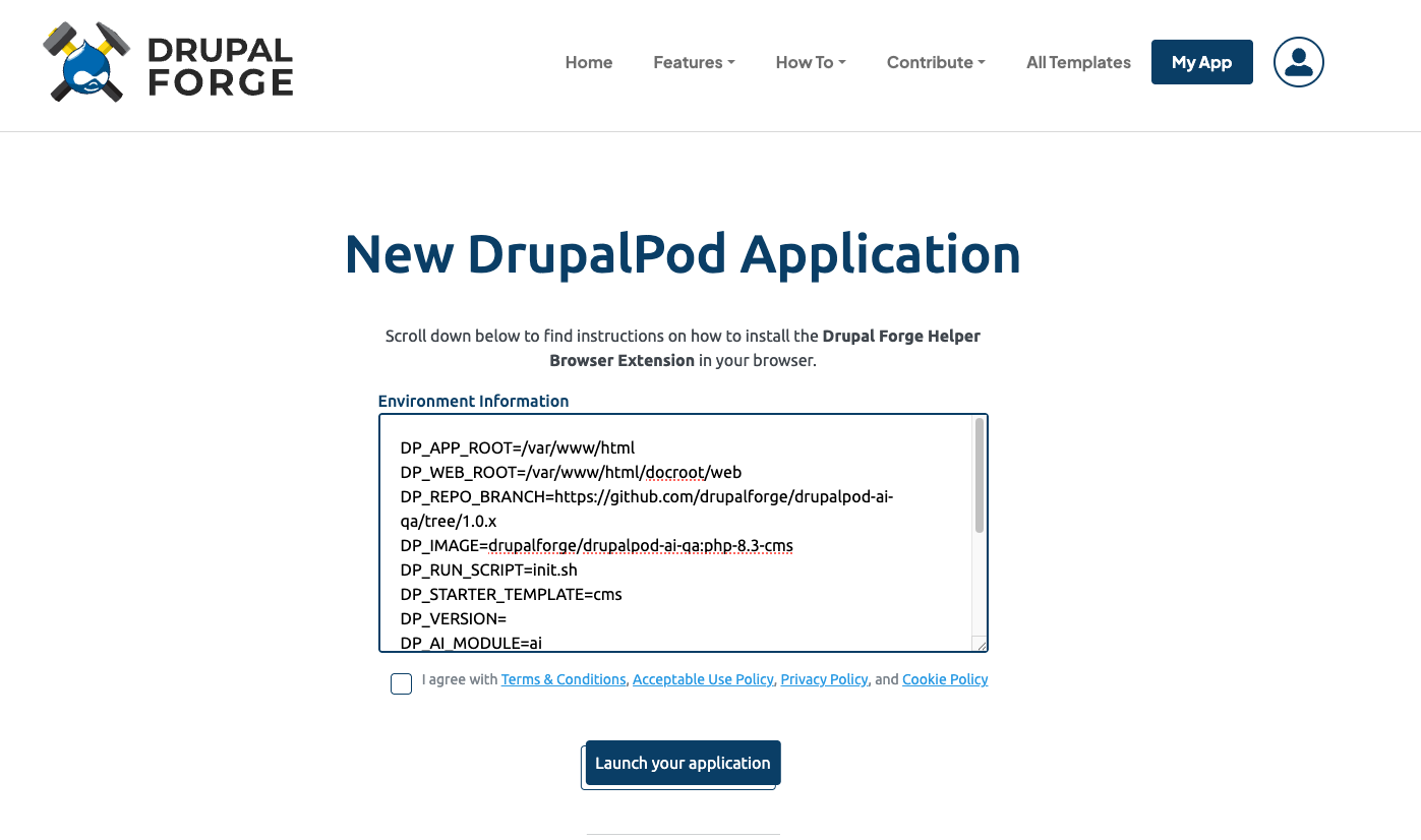 Example of a broader DrupalPod AI QA environment for exploration